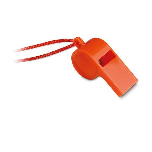 Achat Sifflet avec collier sécurisé - orange