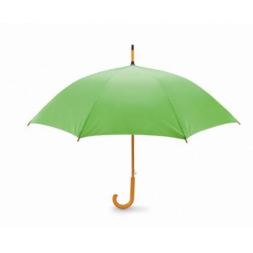 Achat Parapluie avec poignée en bois - jaune citron