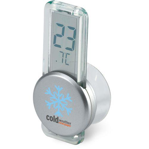 Achat Thermomètre LCD  avec ventouse - argenté