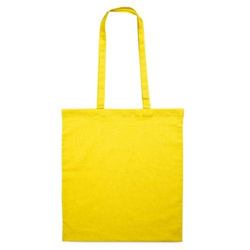 Achat Sac shopping coton 105gr/m² - jaune