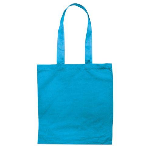 Achat Sac shopping coton 105gr/m² - turquoise