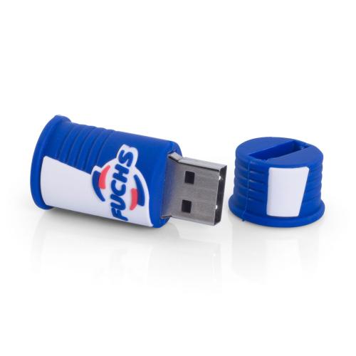Achat CLES USB PVC SOUPLE 2D et/ou 3D - couleurs pantone