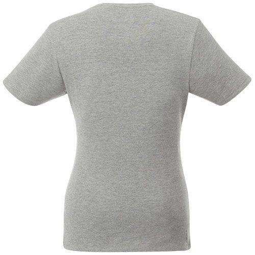 Achat T-shirt bio manches courtes femme Balfour - gris mélangé