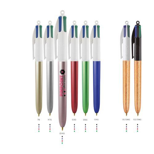 Achat BIC® 4 Colours Glacé - Made in France - rose givré