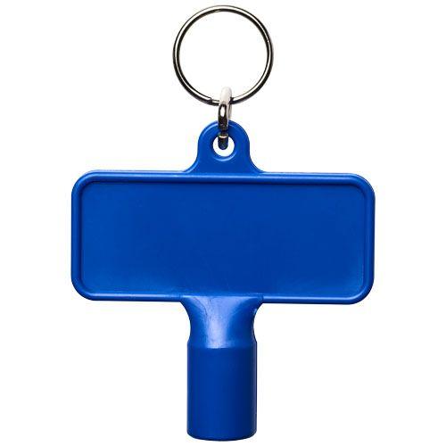 Achat Porte-clés Maximilian pour clé utilitaire universelle rectangulaire  - bleu
