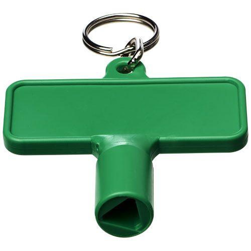 Achat Porte-clés Maximilian pour clé utilitaire universelle rectangulaire  - vert