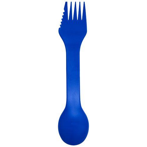 Achat Outil 3-en-1 Epsy avec cuillère, fourchette et couteau - bleu