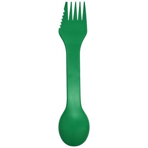 Achat Outil 3-en-1 Epsy avec cuillère, fourchette et couteau - vert