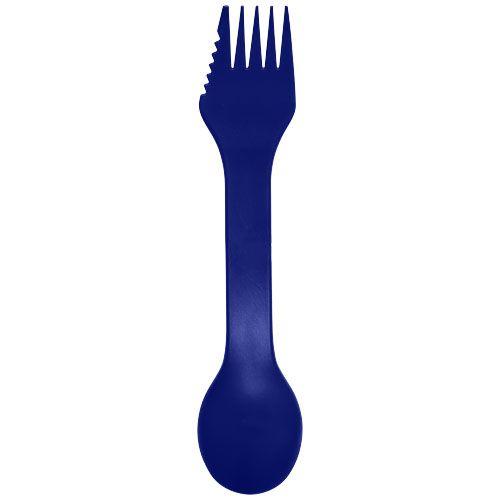 Achat Outil 3-en-1 Epsy avec cuillère, fourchette et couteau - bleu marine