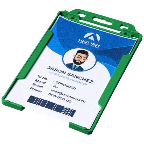 Achat Porte-badge transparent Pierre - vert