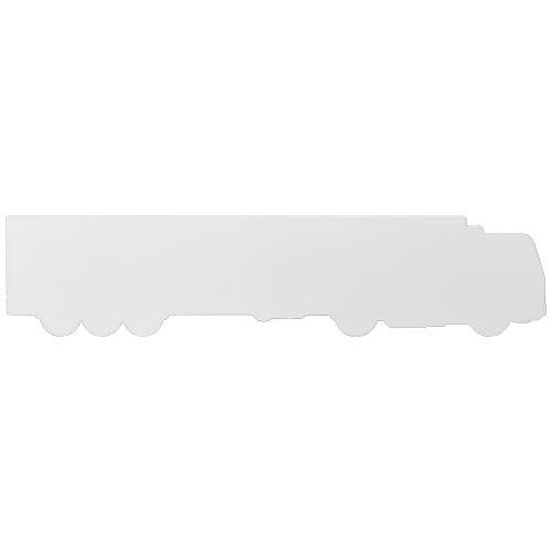 Achat Règle en plastique Larry 24 cm en forme de camion - blanc