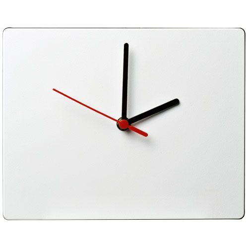 Achat Horloge murale rectangulaire Brite-Clock® - noir