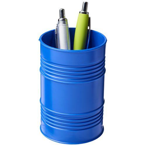 Achat Pot à stylos Bardo en plastique style baril de pétrole - bleu
