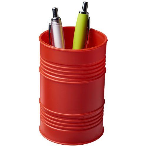 Achat Pot à stylos Bardo en plastique style baril de pétrole - rouge