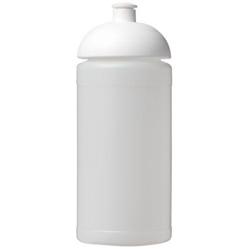 Achat Bouteille de sport Baseline® Plus 500 ml avec couvercle dôme - blanc translucide