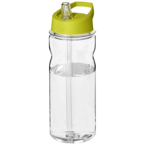 Achat Bouteille de sport H2O Base Tritan™ 650 ml avec couvercle à bec verseur - vert citron