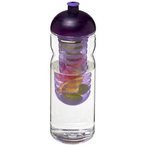 Achat Bouteille de sport et infuseur H2O Base Tritan™ 650 ml avec - violet