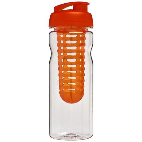 Achat Bouteille de sport et infuseur Base Tritan™ 650 ml avec couv - orange