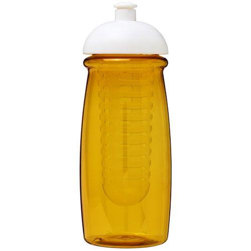 Achat Bouteille de sport et infuseur H2O Pulse® 600 ml avec couver - jaune