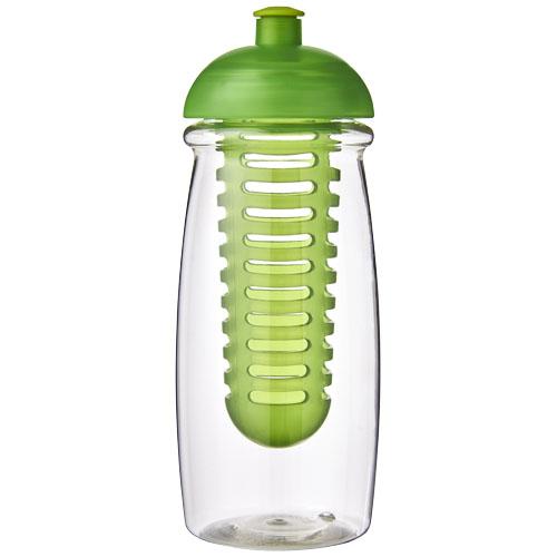 Achat Bouteille de sport et infuseur H2O Pulse® 600 ml avec couver - vert citron