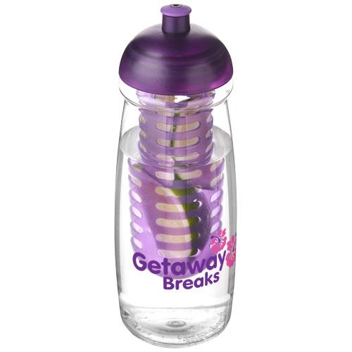 Achat Bouteille de sport et infuseur H2O Pulse® 600 ml avec couver - violet