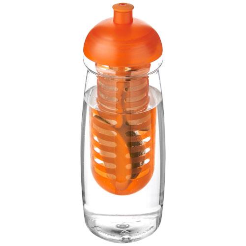 Achat Bouteille de sport et infuseur H2O Pulse® 600 ml avec couver - orange