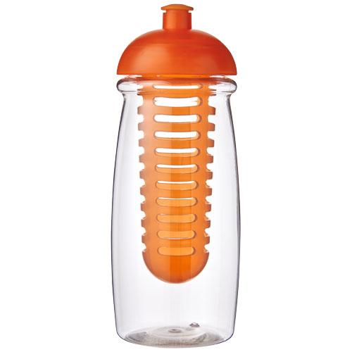 Achat Bouteille de sport et infuseur H2O Pulse® 600 ml avec couver - orange