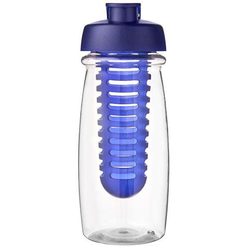 Achat Bouteille de sport et infuseur H2O Pulse® 600 ml avec couver - bleu