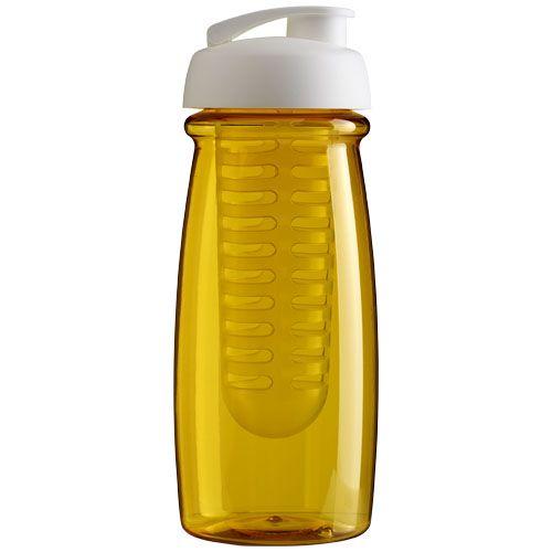 Achat Bouteille de sport et infuseur H2O Pulse® 600 ml avec couver - jaune