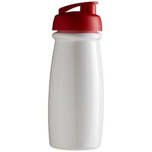 Achat Bouteille de sport H2O Pulse® 600 ml avec couvercle à clapet - rouge