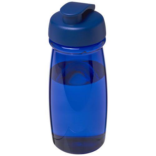Achat Bouteille de sport H2O Pulse® 600 ml avec couvercle à clapet - bleu
