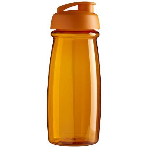 Achat Bouteille de sport H2O Pulse® 600 ml avec couvercle à clapet - orange
