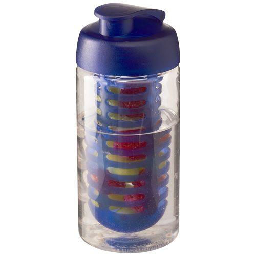 Achat Bouteille de sport et infuseur H2O Bop® 500 ml avec couvercl - bleu