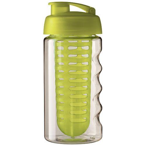 Achat Bouteille de sport et infuseur H2O Bop® 500 ml avec couvercl - vert citron
