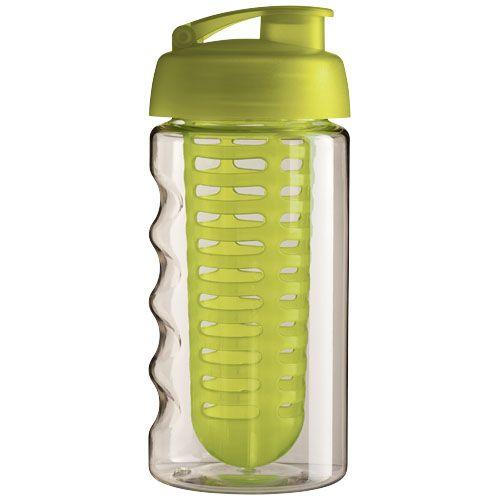 Achat Bouteille de sport et infuseur H2O Bop® 500 ml avec couvercl - vert citron