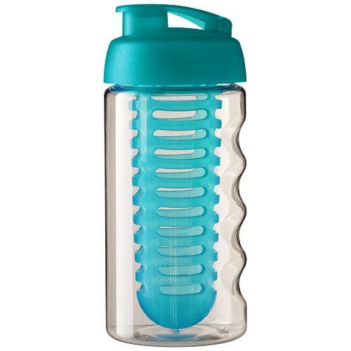 Achat Bouteille de sport et infuseur H2O Bop® 500 ml avec couvercl - bleu aqua