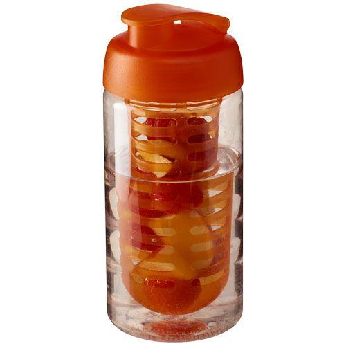 Achat Bouteille de sport et infuseur H2O Bop® 500 ml avec couvercl - orange