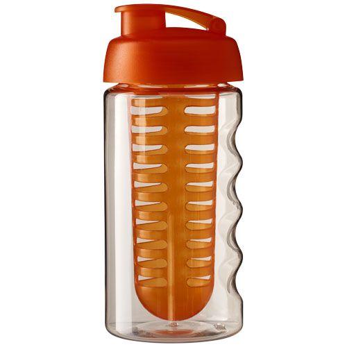 Achat Bouteille de sport et infuseur H2O Bop® 500 ml avec couvercl - orange