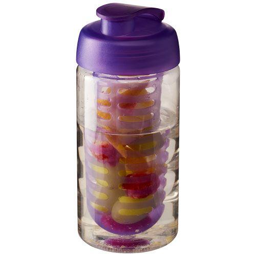 Achat Bouteille de sport et infuseur H2O Bop® 500 ml avec couvercl - violet