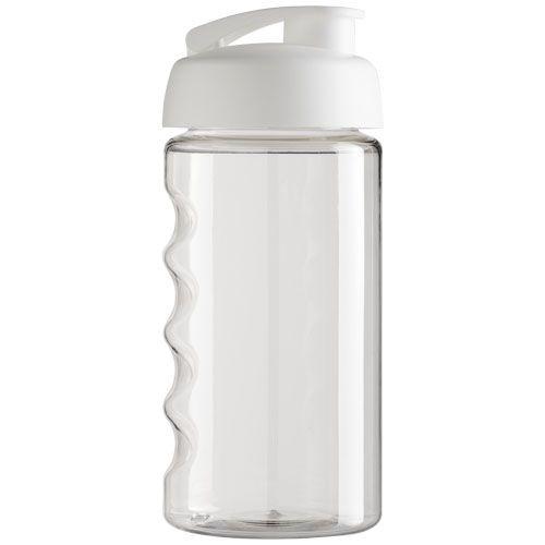 Achat Bouteille de sport H2O Bop® 500 ml avec couvercle à clapet - blanc translucide