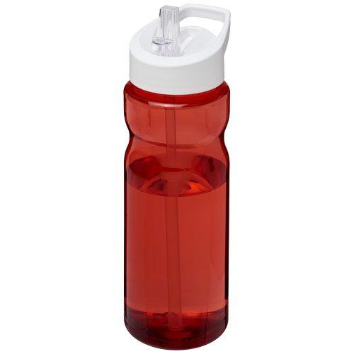 Achat Bouteille de sport H2O Base® 650 ml avec couvercle à goulot - rouge