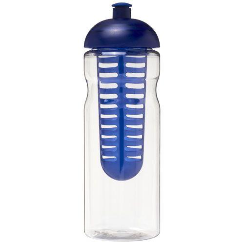 Achat Bidon et infuseur H2O Base® 650 ml avec couvercle dôme - bleu