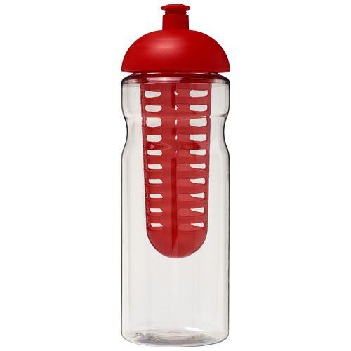 Achat Bidon et infuseur H2O Base® 650 ml avec couvercle dôme - rouge