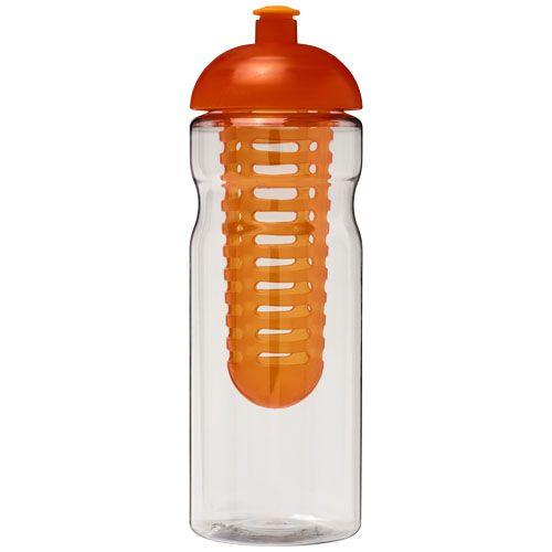 Achat Bidon et infuseur H2O Base® 650 ml avec couvercle dôme - orange
