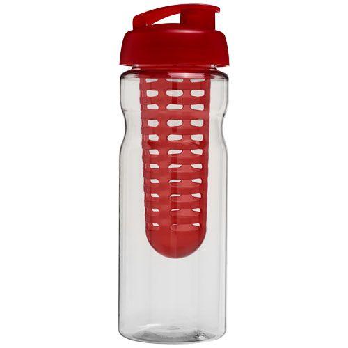 Achat Bouteille de sport et infuseur H2O Base® 650 ml avec couverc - rouge