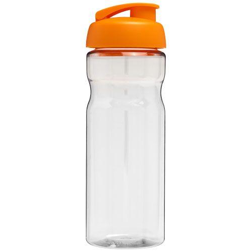 Achat Bouteille de sport H2O Base® 650 ml avec couvercle à clapet - orange