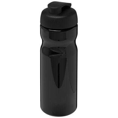 Achat Bouteille de sport H2O Base® 650 ml avec couvercle à clapet - noir