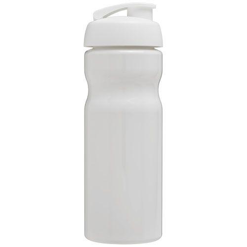 Achat Bouteille de sport H2O Base® 650 ml avec couvercle à clapet - blanc