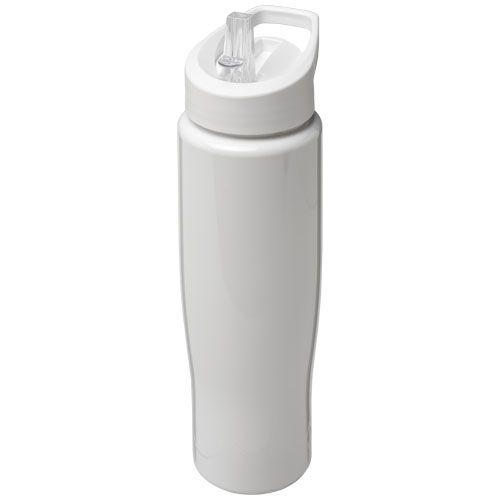 Achat Bouteille de sport H2O Tempo® 700 ml avec couvercle à bec ve - blanc