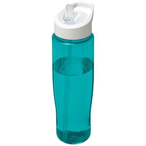 Achat Bouteille de sport H2O Tempo® 700 ml avec couvercle à bec ve - bleu aqua
